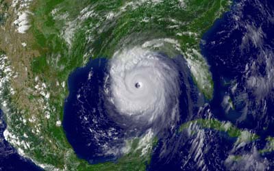 Hurrican Katrina Satellite Photo